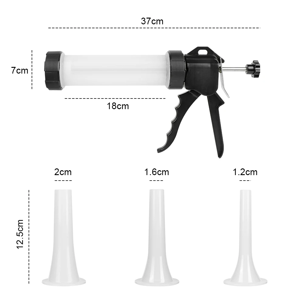 Sausage stuffer 1set Homemade Sausage Meat Fillers Machine Gadgets Kitchen Tools Syringe Manual Maker