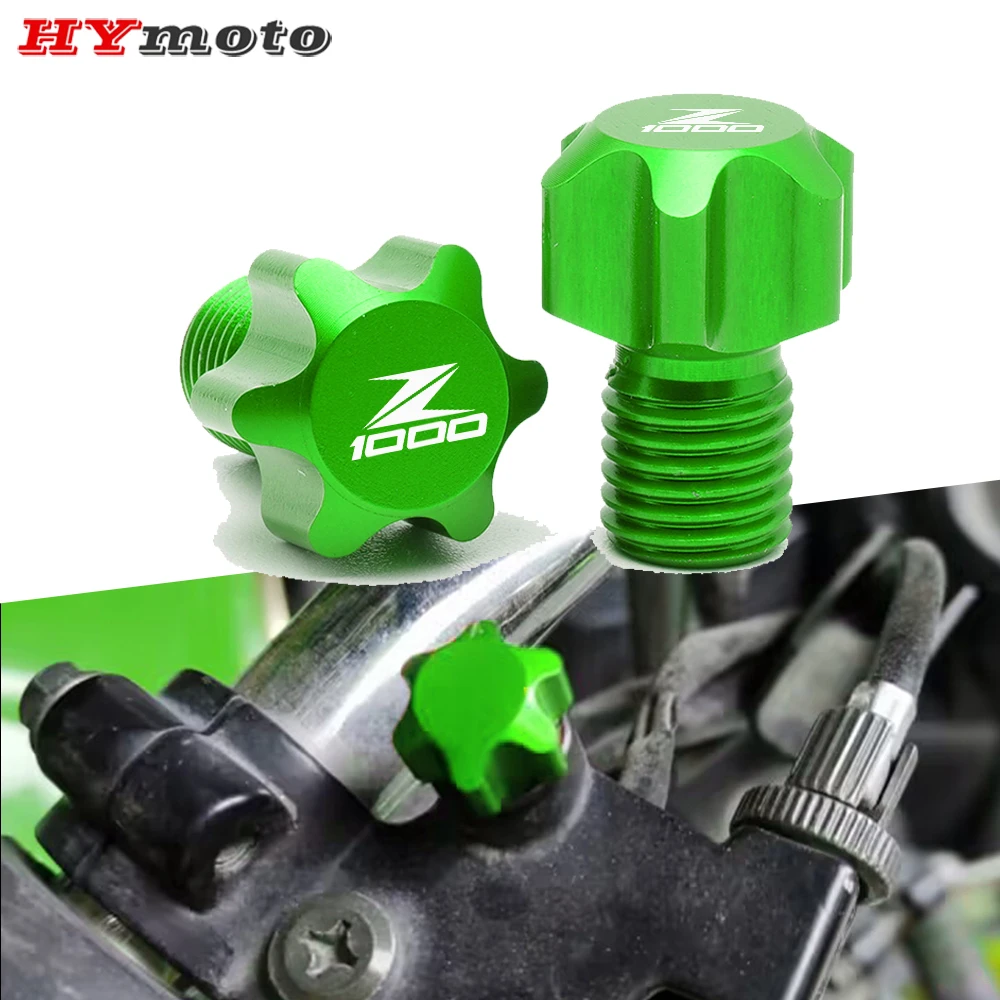 

For KAWASAKI Z1000 Z 1000 2003-2014 2015 2016 GOOD Quality M10X1.25 Motorcycle CNC Aluminum Rear View Mirror Hole Plug Screw Cap