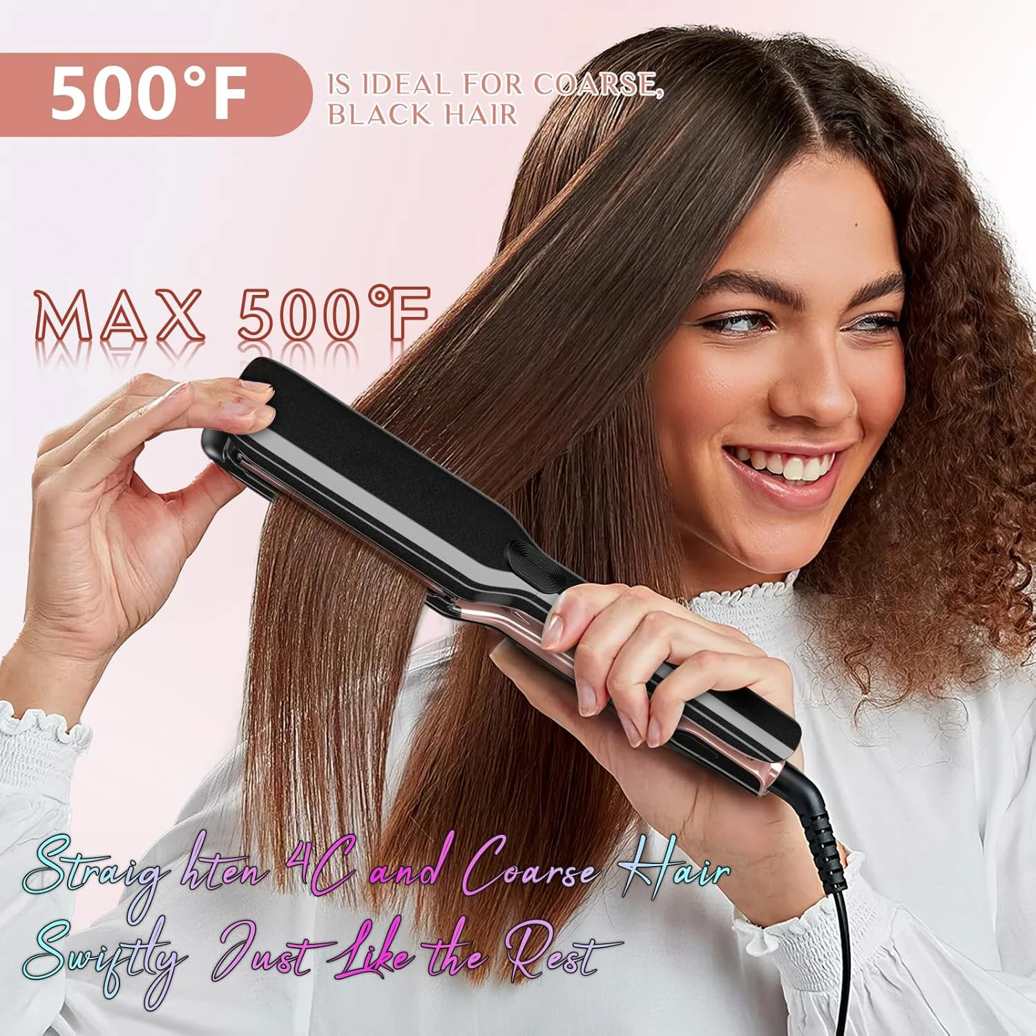 Pelo Rizado Cual Es La Mejor Plancha Para Cabello Grueso Las