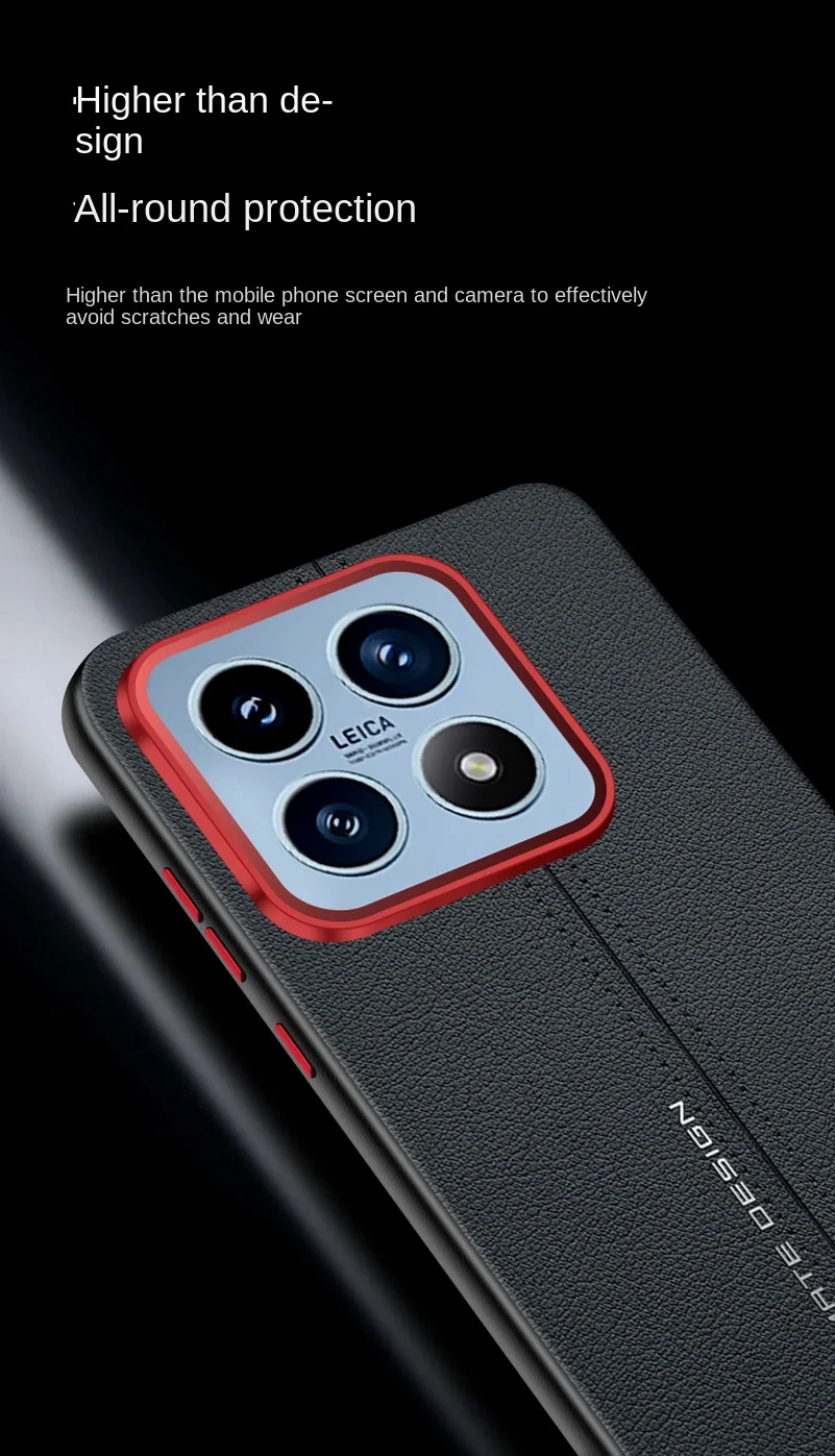 Leather Mid-Line Ultimate Design Slim Protective Phone Case
