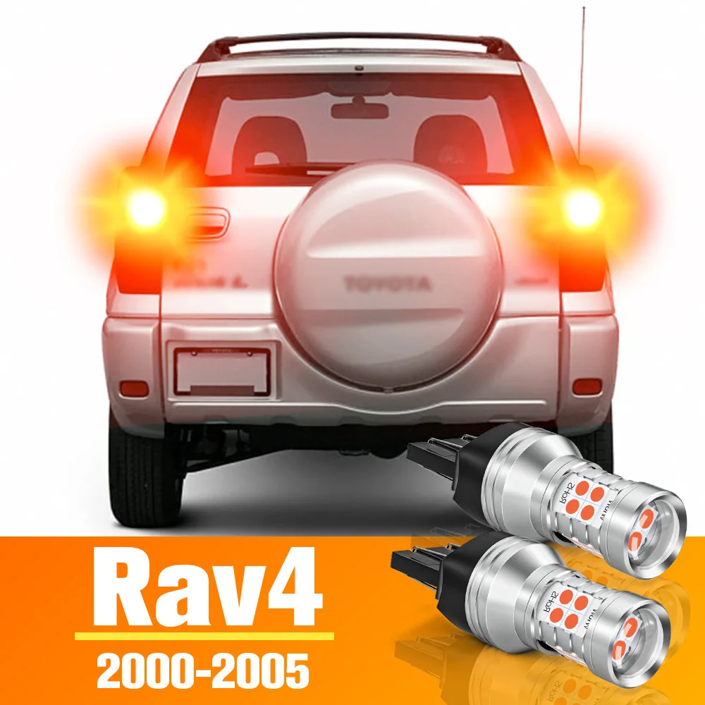 

2pcs LED Brake Light Bulb Accessories For Toyota Rav4 2000-2005 2001 2002 2003 2004
