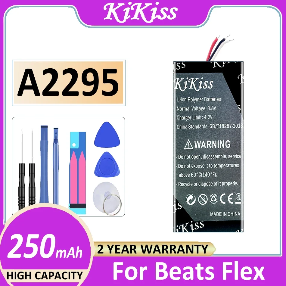 

KiKiss Battery A2295 250mAh For Beats Flex Digital Bateria