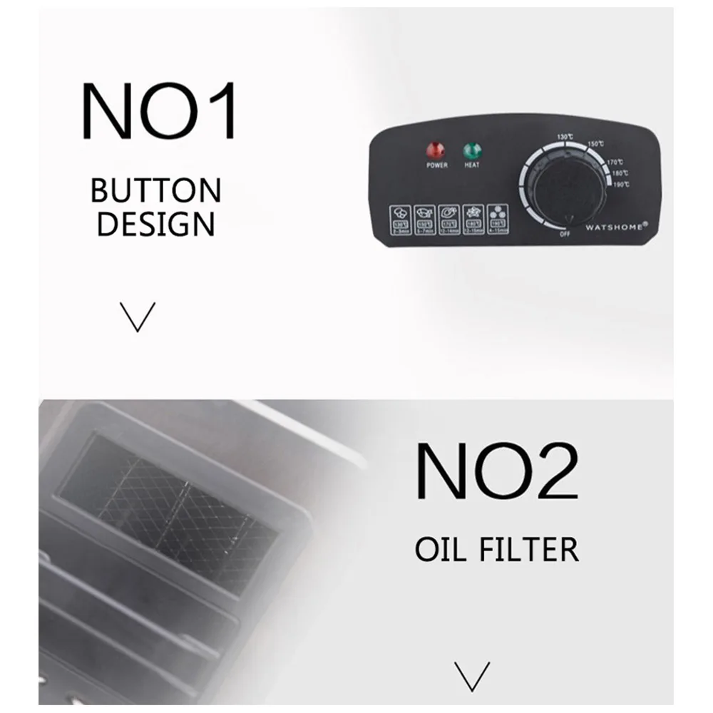 Fryer Fryer French Fries Machine Small Oil Pan Commercially Opened Electric