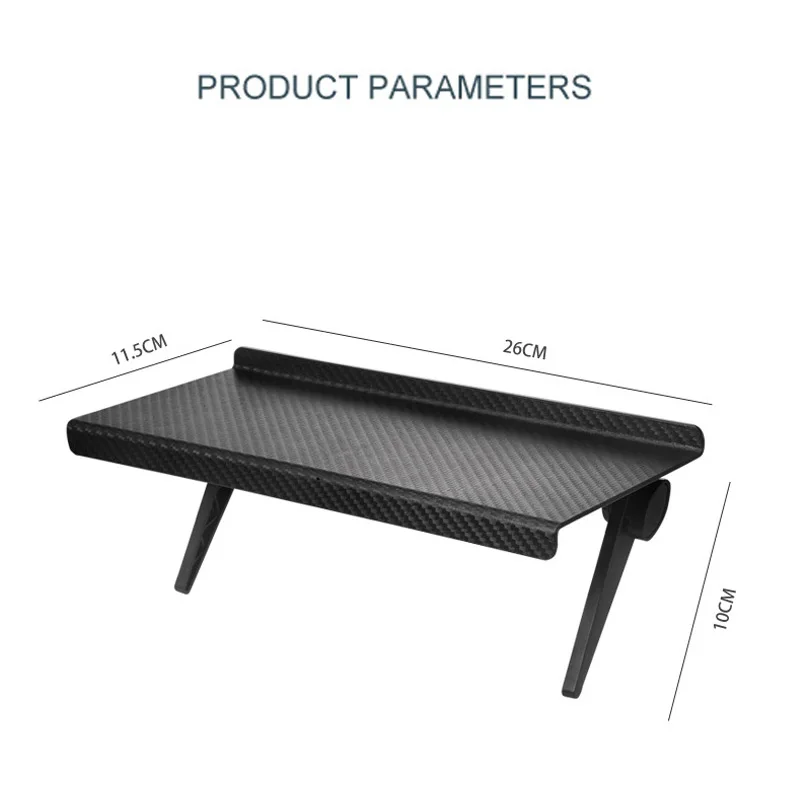 Adjustable Computer TV Screen Storage Holders Racks Shelf Rack Router Set-top Box No Perforated Bracket Organizer