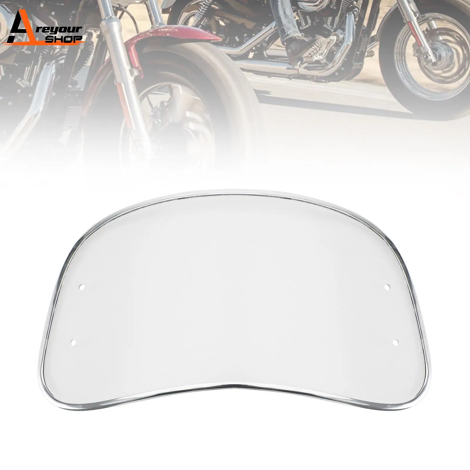 

Areyourshop Universal ABS Motorcycle Front Windscreen Windshield fit for Most of motorcycle Motorcycle Accessories