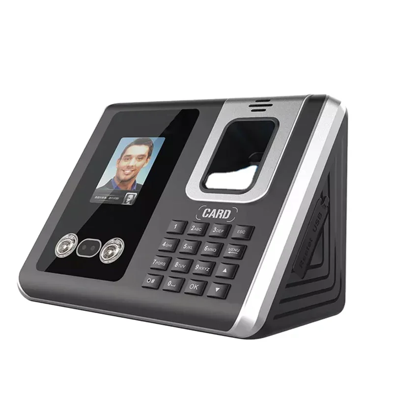 

SDK Employee Punch Card Time Clock Price Biometric Face Recognition Fingerprint Attendance Machine