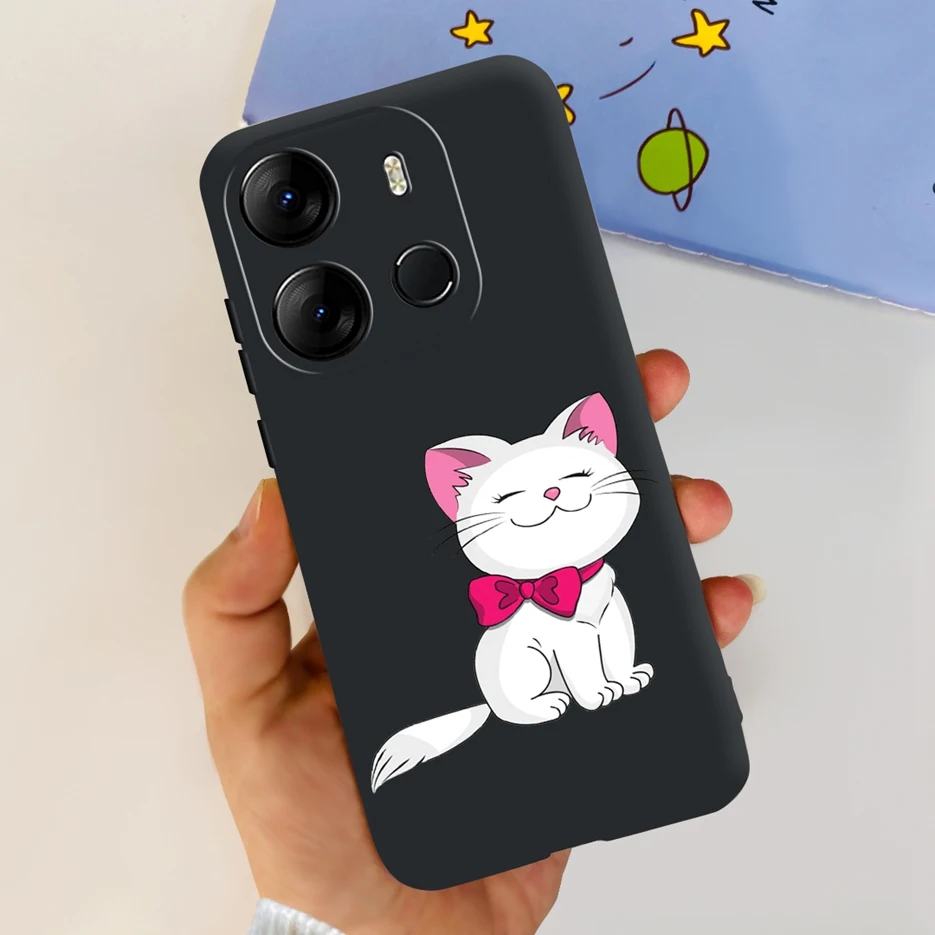 Colorful Painted Back Cover Clear Silicone Soft Slim Phone Case