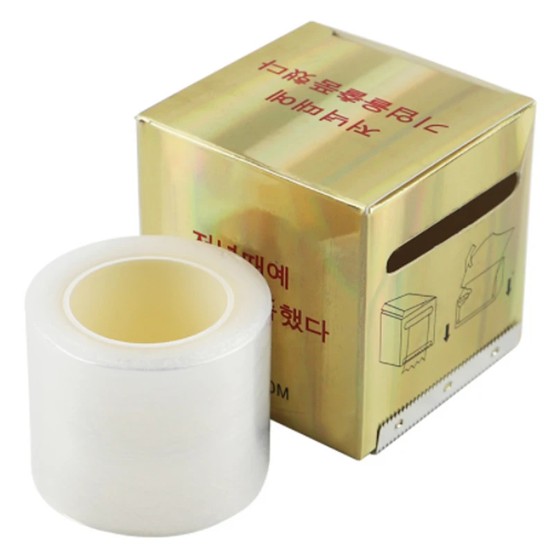CNK 42mm/200m 속눈썹 플라스틱 랩 투명 인조 속눈썹 연장 도구 전문가용 눈용 보호제 메이크업 용품
