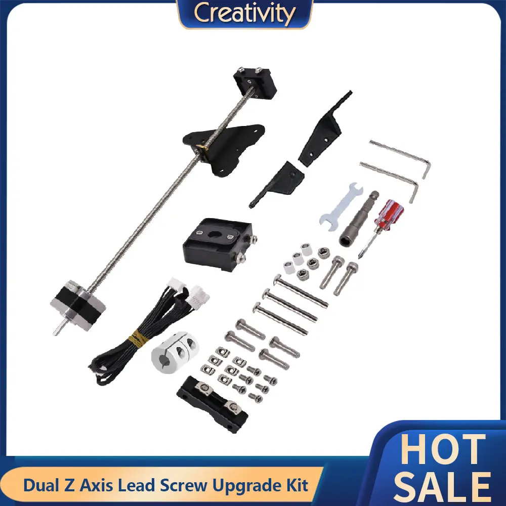 Eixo Duplo Kit de Atualização Parafuso de Chumbo 4234 Motor de Passo t8 x Parafuso de Chumbo para Ender3 v2 Cr10 Ender3 Pro Peça Impressora 3d