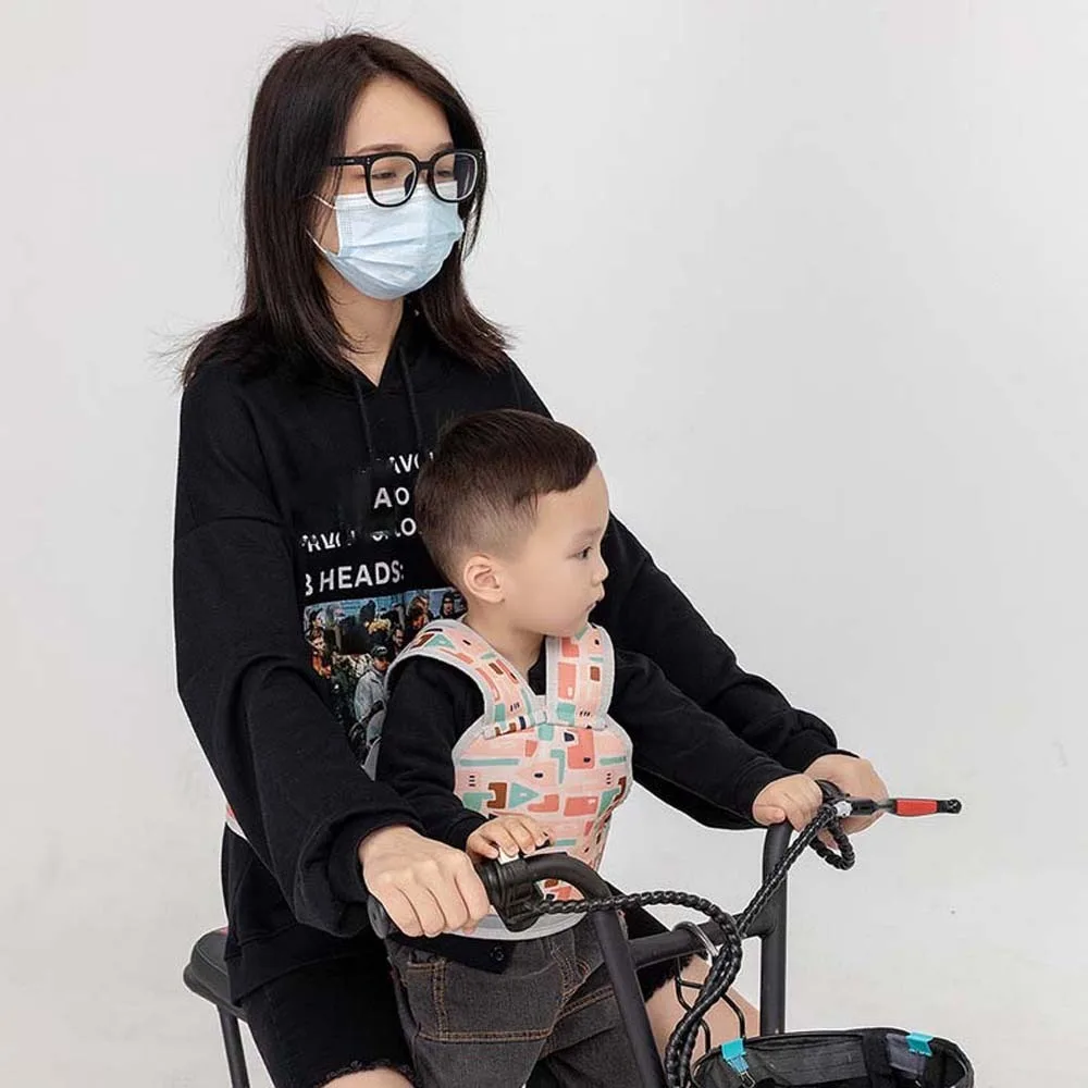 복합 스펀지 오토바이 시트 베스트 스트랩 옥스포드 천 조절 가능한 안전 시트 ..