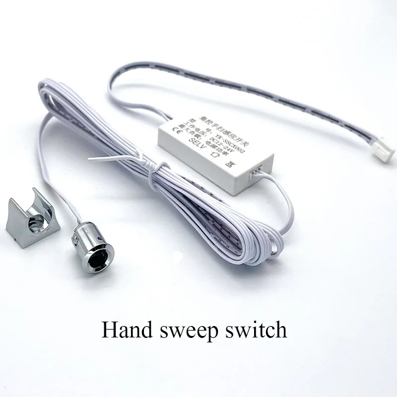 Description Picture 3 of itemSwitch Central Control Three-pin Interface DC12V Touch Hand Sweep PIR Motion Sens Single Double Door For Under Cabinet Light