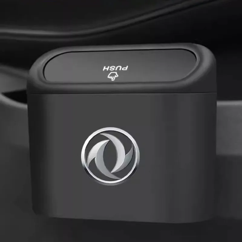 Car Trash Can Hanging Mini Vehicle Garbage Trash Can For Dongfeng DF DFMC AX7 H30 S30 S50 DFSK AX4 A9 A60 A30 Glory 580 500 600