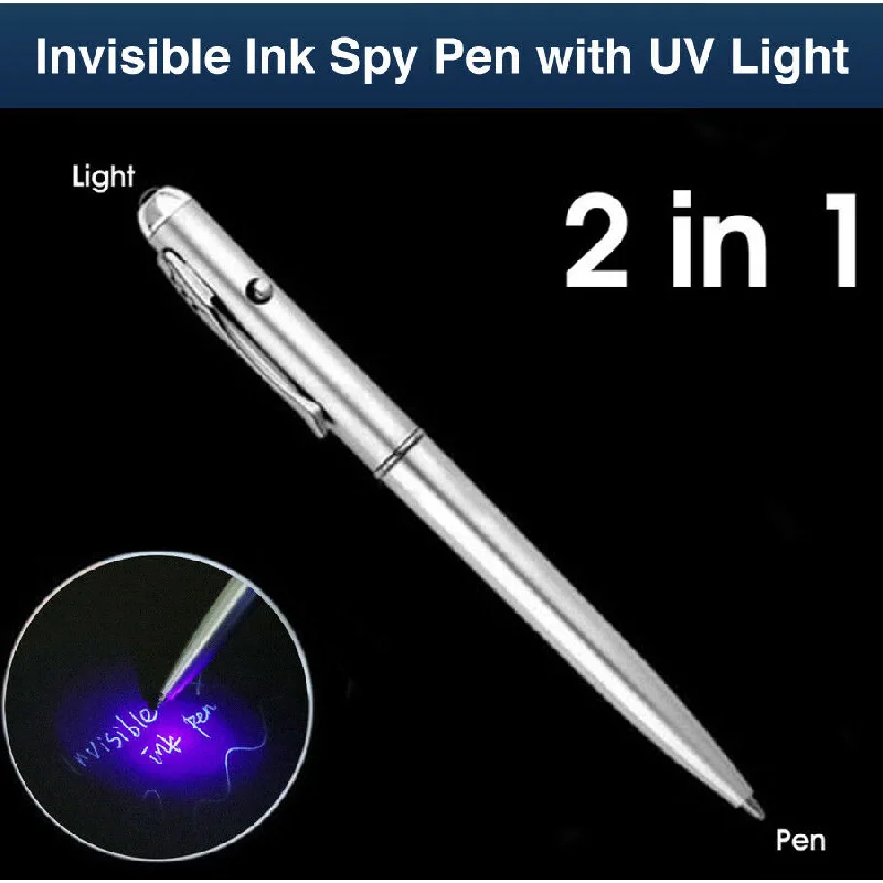 FunPen2in1InvisibleUVGlowingPenInkMagicSafeHandwriting