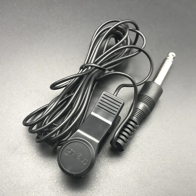 Cherub WCP-55 Universal Clip-on Pickup Compact Pick-up for Erhu Guitar Guzheng Violin Instrument with 1/4" Jack 2.5M Cable