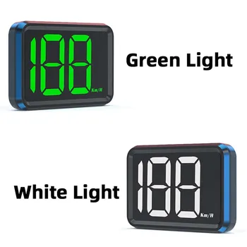 Tachimetro GPS per auto KMH con caratteri grandi, plug and play, HUD Head Up Display, proiettore elettronico universale per la velocità, per tutti i veicoli
