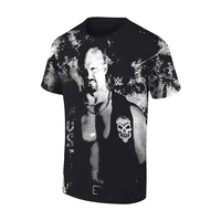 2024 Men's "Stone Cold" Steve Austin Ripple Junction "Stone Cold" 3d T-Shirt WWE Tee Youth Wrestling Fans Must Have Unisex Tops 2