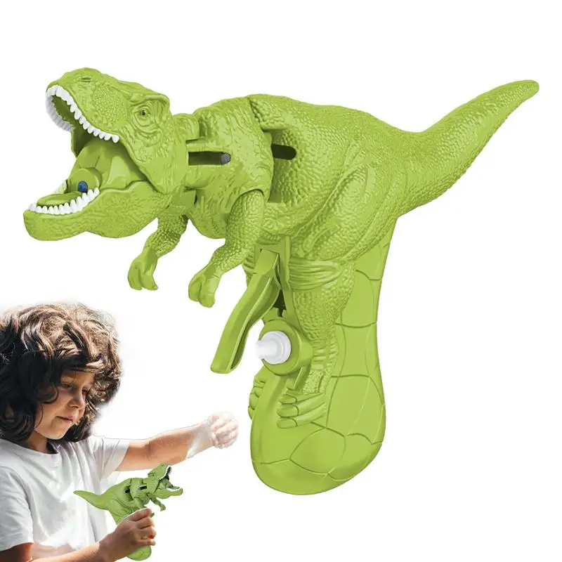 

Pool Squirt Toys Cute Rotating Head Dinosaur Water Sprinkler Interactive Water Squirter Toy Hand Eye Coordination Toys Summer