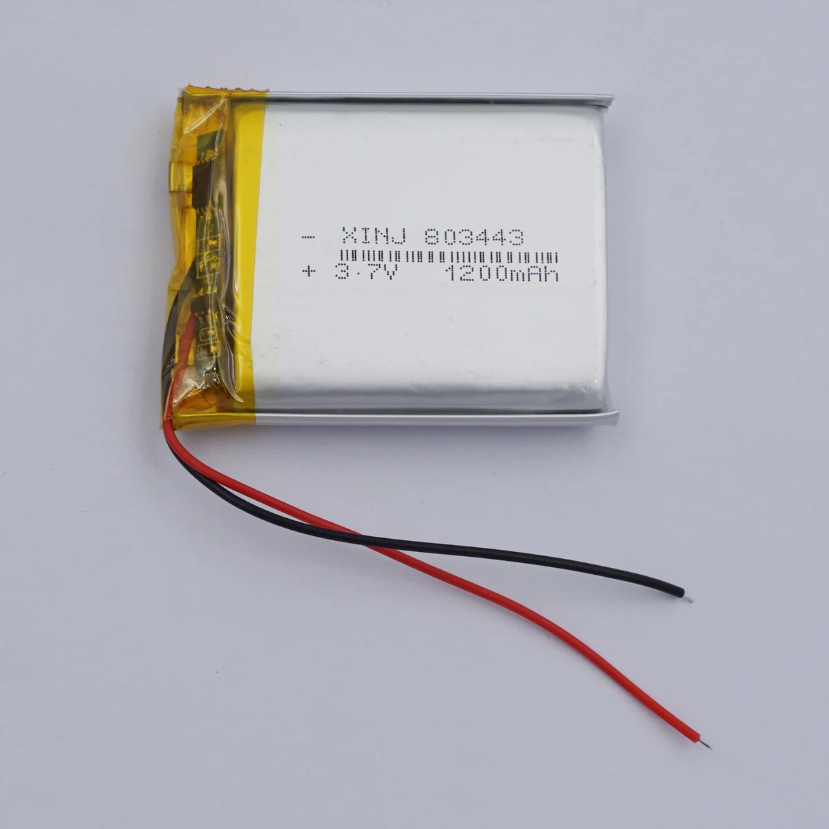 

3.7V 1200mAh 4.44Wh Li-Polymer Replacement Rechargeable Li Battery 803443 For GPS Bluetooth Speaker Phone LED Lighting DashCam
