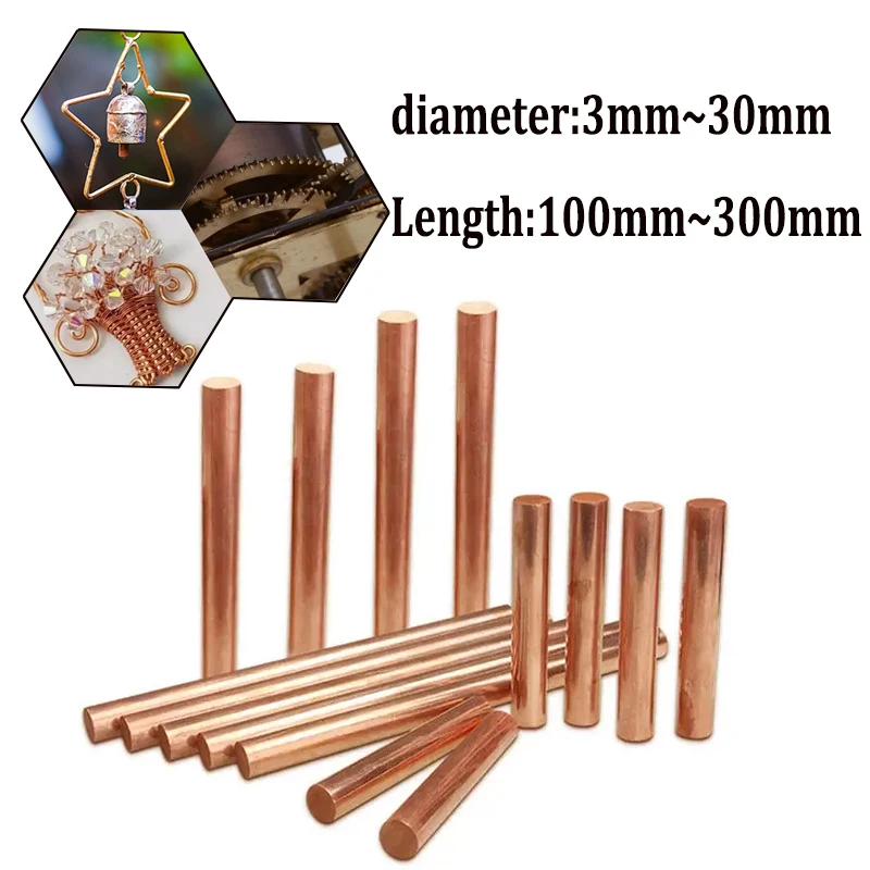 Lot De 5 Barres Rondes - 200 Mm X 3 Mm - Marque Uxcell - Neuf Sous Sachet