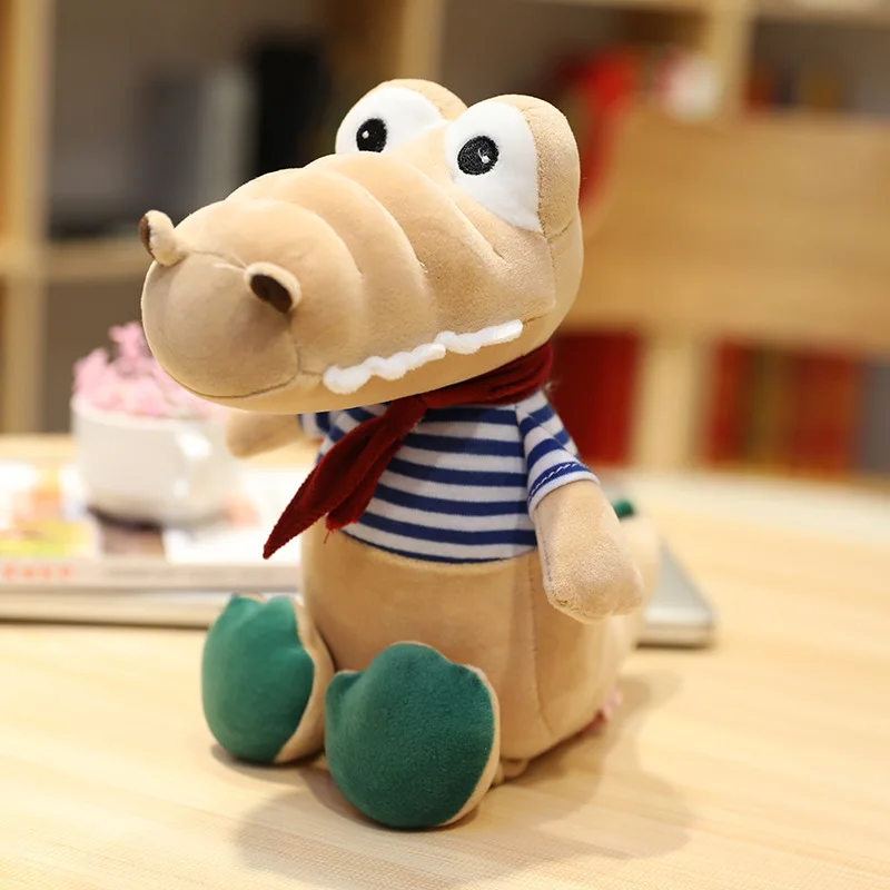 2022 Cute / Soft / Crocodile Plush Toy / Mr. Crocodile Doll In Clothes /  Children's Birthday Gift / Christmas Gift - AliExpress