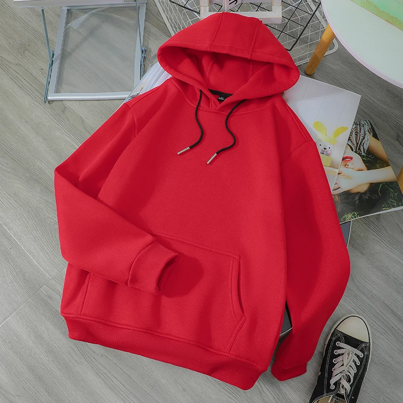 

Solid Color Casual Men Hoodies Outdoor Hip Hop Street Sweatshirt Fashion All-match Long Sleeve Men Clothing 2022 Winter Hot Sale