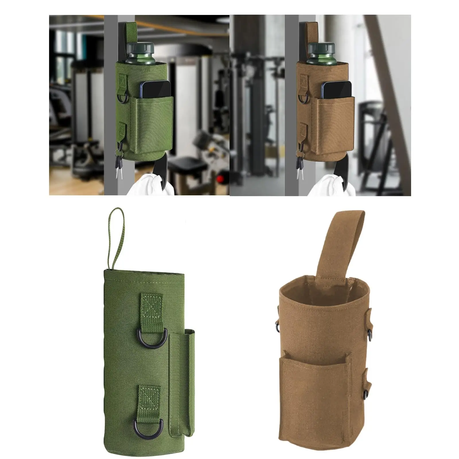 Water Bottle Holder Handbag Gym Water Bottle Carrier Bag for Gym Fitness Easy Attachment to Metal Exercise Equipment Water Bottle Holder Handbag Gym Water Bottle Carrier Bag for Gym Fitness Easy Attachment to Metal Exercise Equipment