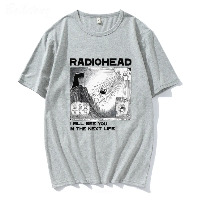 시간을 초월한 음악적 표현을 위한 Radiohead 티셔츠