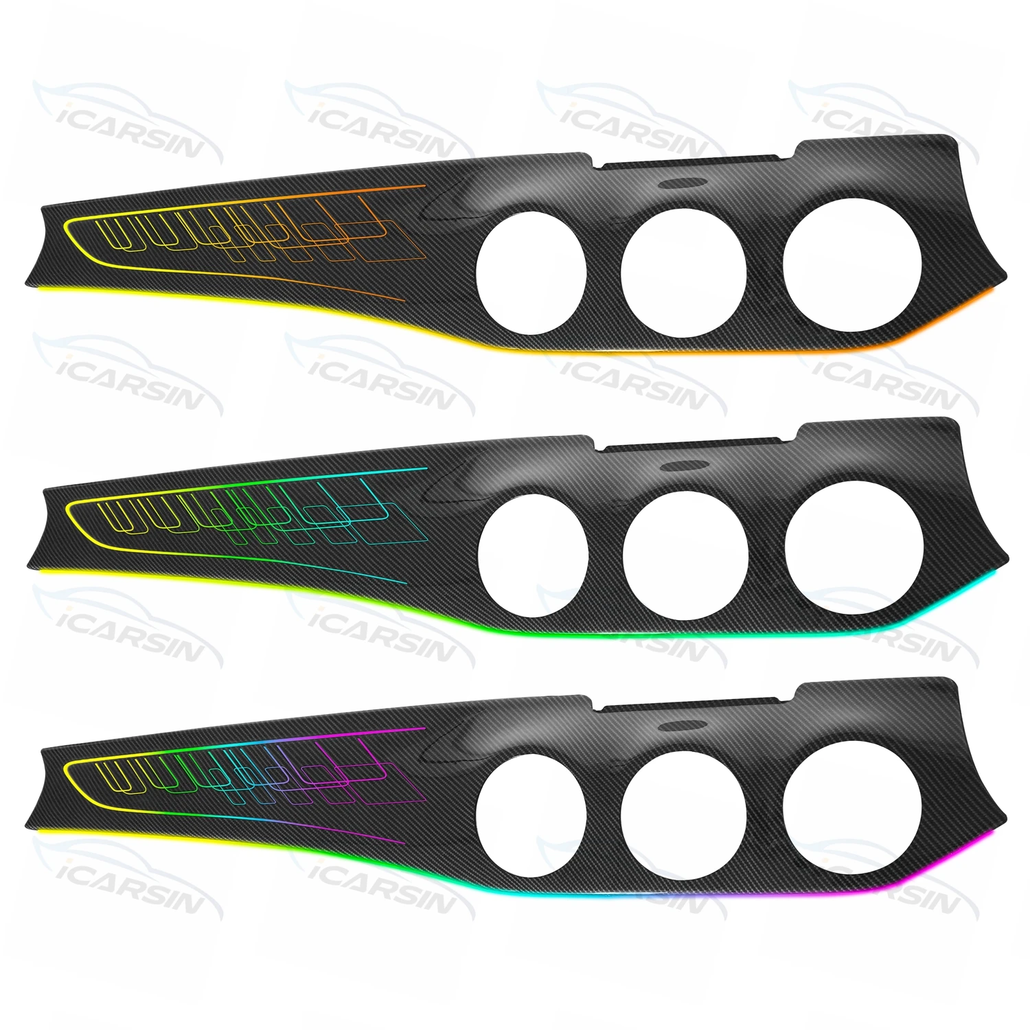 Right Hand Driver Ambient Lighting Kit For A Class CLA W117 X156 W176 Symphony 64 Color RHD Interior Lightcustom