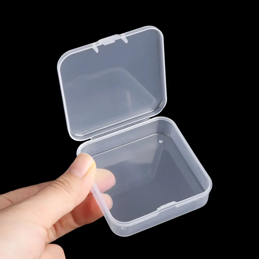 Transparent Plastic Storage Box for Jewelry Beads and Small Items