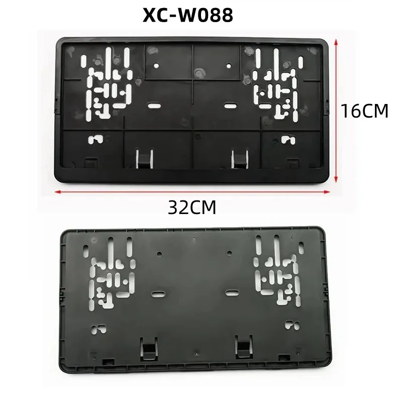 License Plate Frame Black European Size License Plate Frame Holder