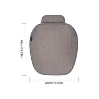 Car Breathable Flax Seat Cover Four Seasons Universal Front Seat Protector Cushion Auto Chair Protect Covers For Cars Interior 6