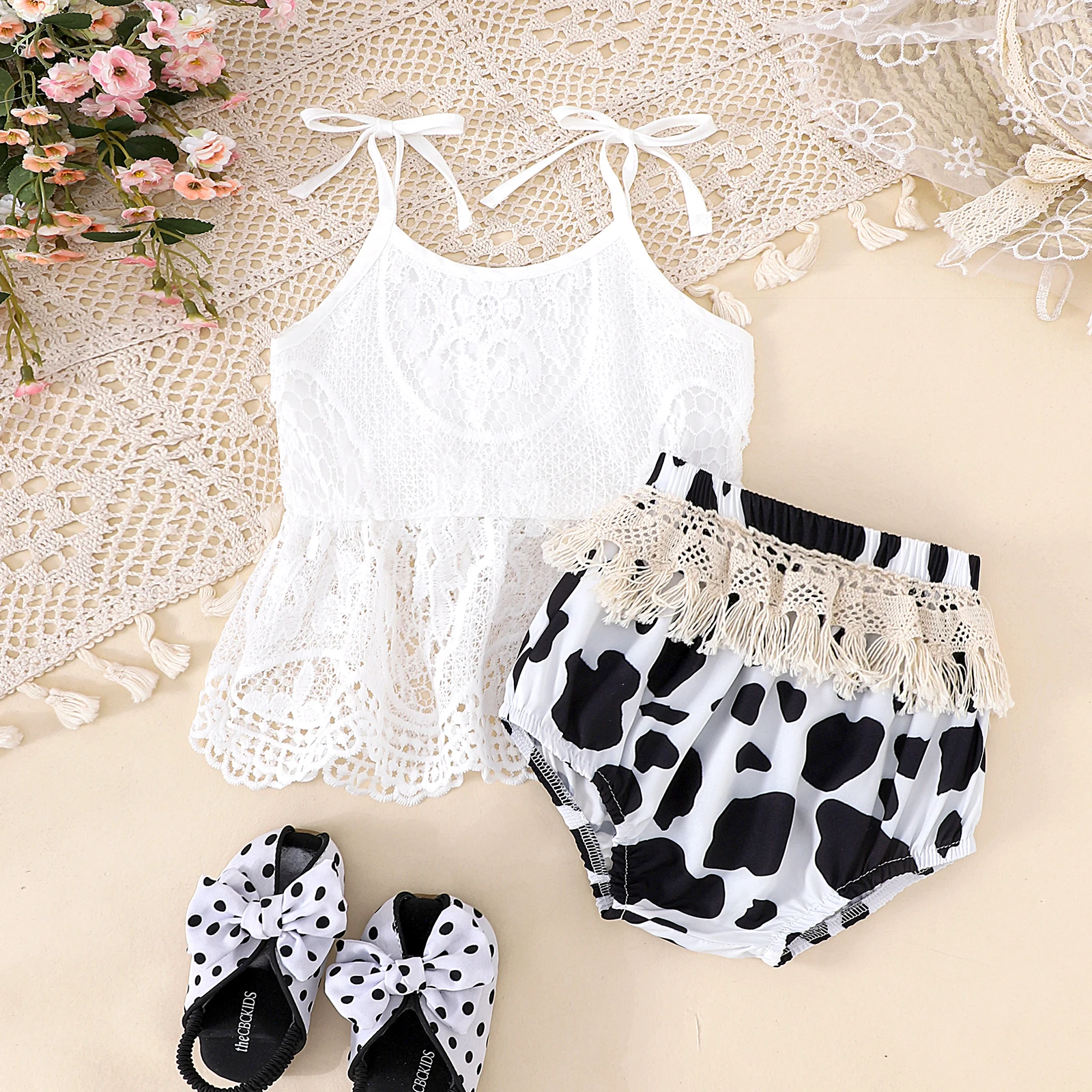 Baby Girl Lace Outfit 3