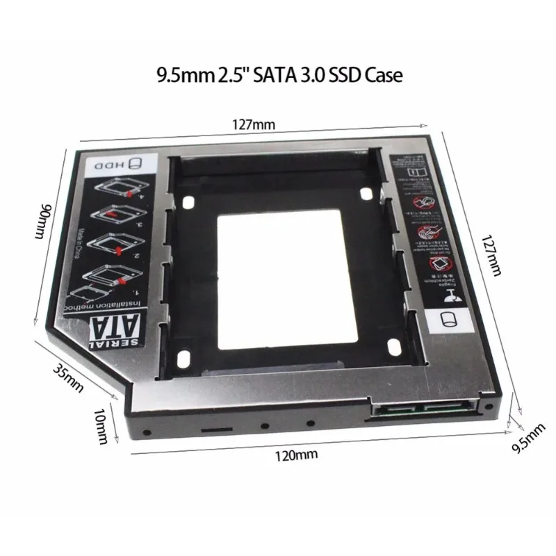Universal 2.5" SSD HDD Enclosure SATA 3.0