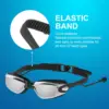 RABIGALA Swimming Goggles  Anti-Fog UV Protection Clear Vision with Earplugs for Adult Training Race 4