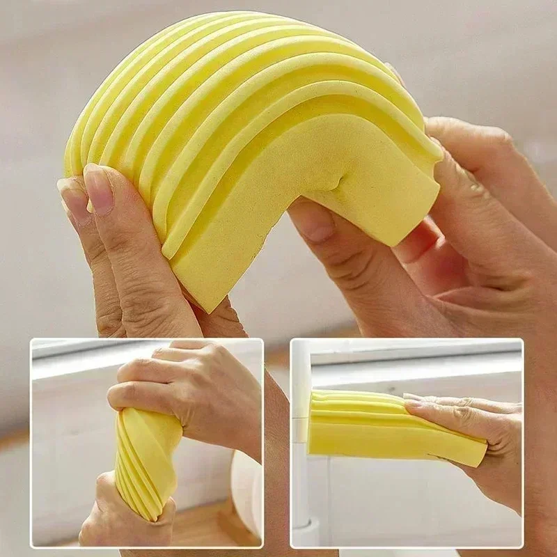 Damp Clean Duster Sponge Portable Cleaning Brush Duster For Cleaning Blinds Glass Baseboards Vents Railings Mirrors Window 2
