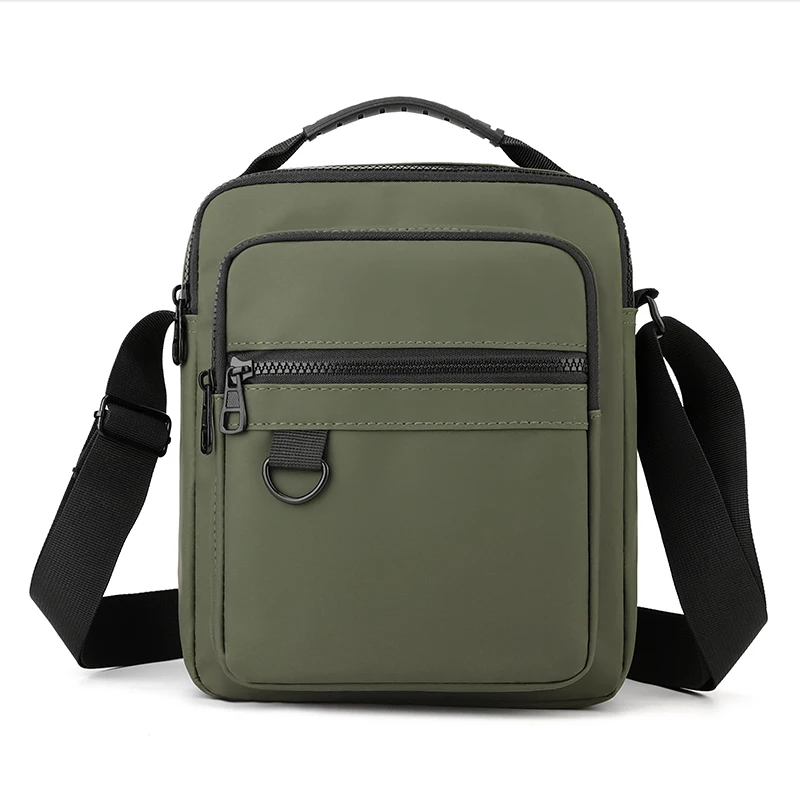 Messenger Sling Bags for Men Casual Oxford Small Zipper