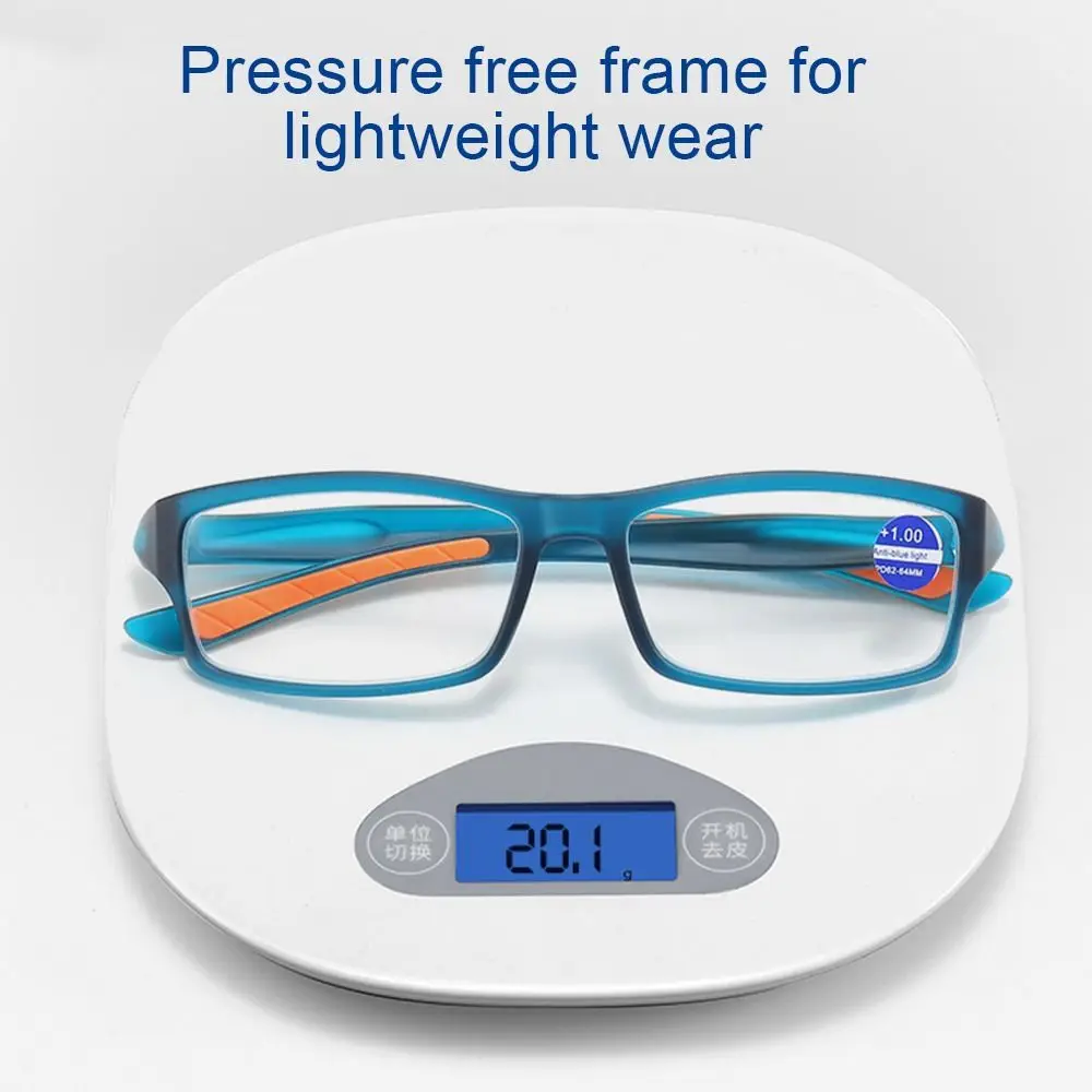 Blaulichtfilternde Anti-Blaulicht-Lesebrille Ultraleichte PC-Gleitsichtbrille Sport-Augenschutz – Detail 4