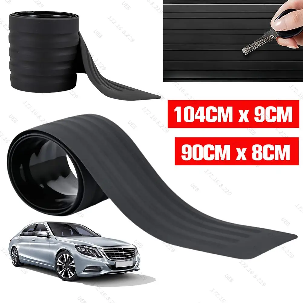 Protezione Per Paraurti Posteriore In Acciaio Per Opel Corsa F Hatchback 5 Porte 2019 Croni 4 Trapezi Nero Superficie Satinata 91335 2