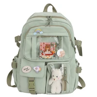 Study Women Laptop Backpack Boys Girls School Books Bags For Teenage Girls Kawaii College Student Kids Book Bag Rucksack 1