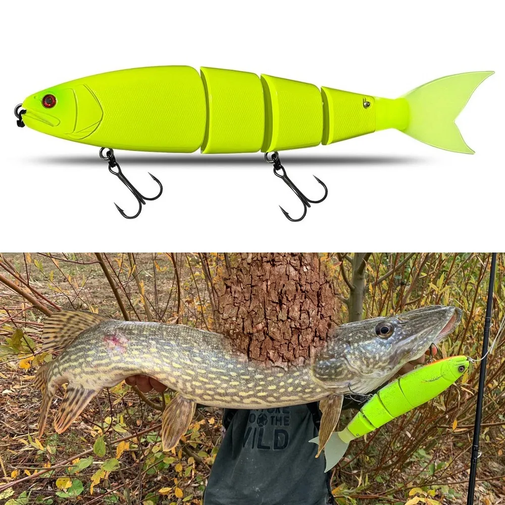 Le hard swimbait: un'esca formidabile per la pesca al luccio