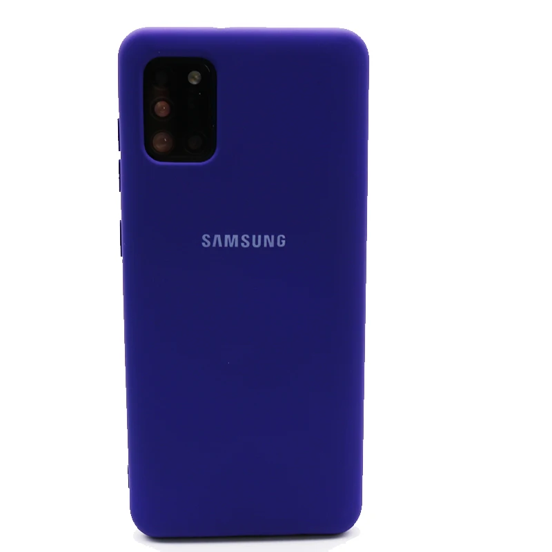 Samsung Galaxy A31 Liquid Silicone Case Soft Silky Shell Cover Galaxy A 31 High Quality Soft-Touch Back Protective mobile pouch bag