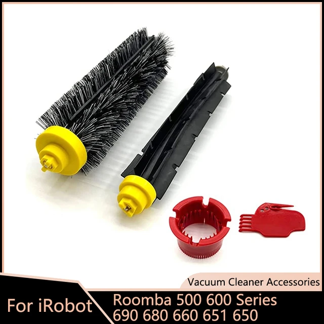 Replacement Parts Kit For IRobot 680 670 600 Series Vacuum Cleaner Filter  Brush