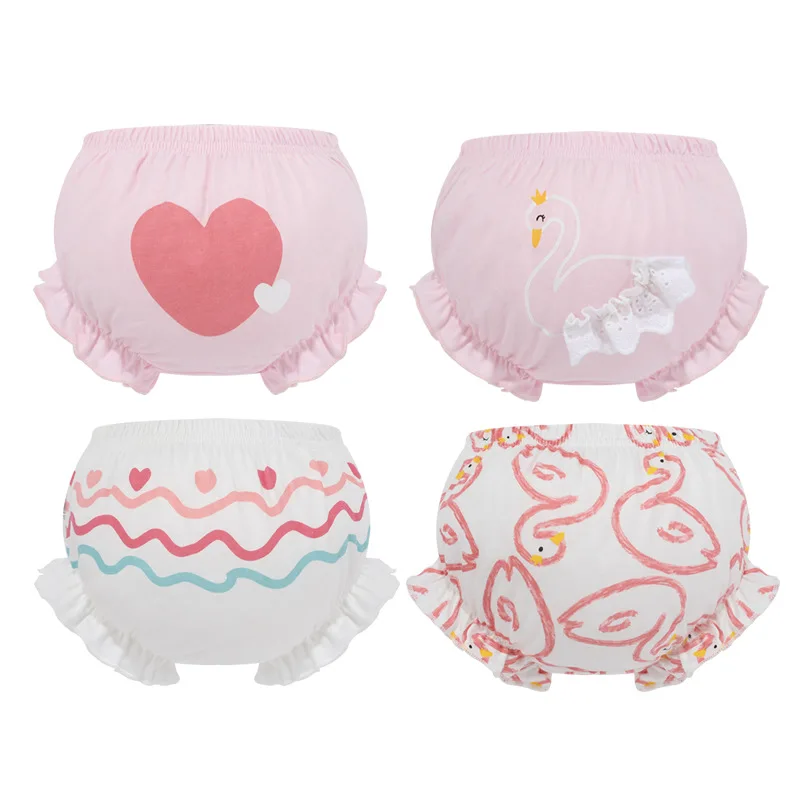 Baby Cotton Panties 3 Piece/Lot Baby Girl Cotton Panties