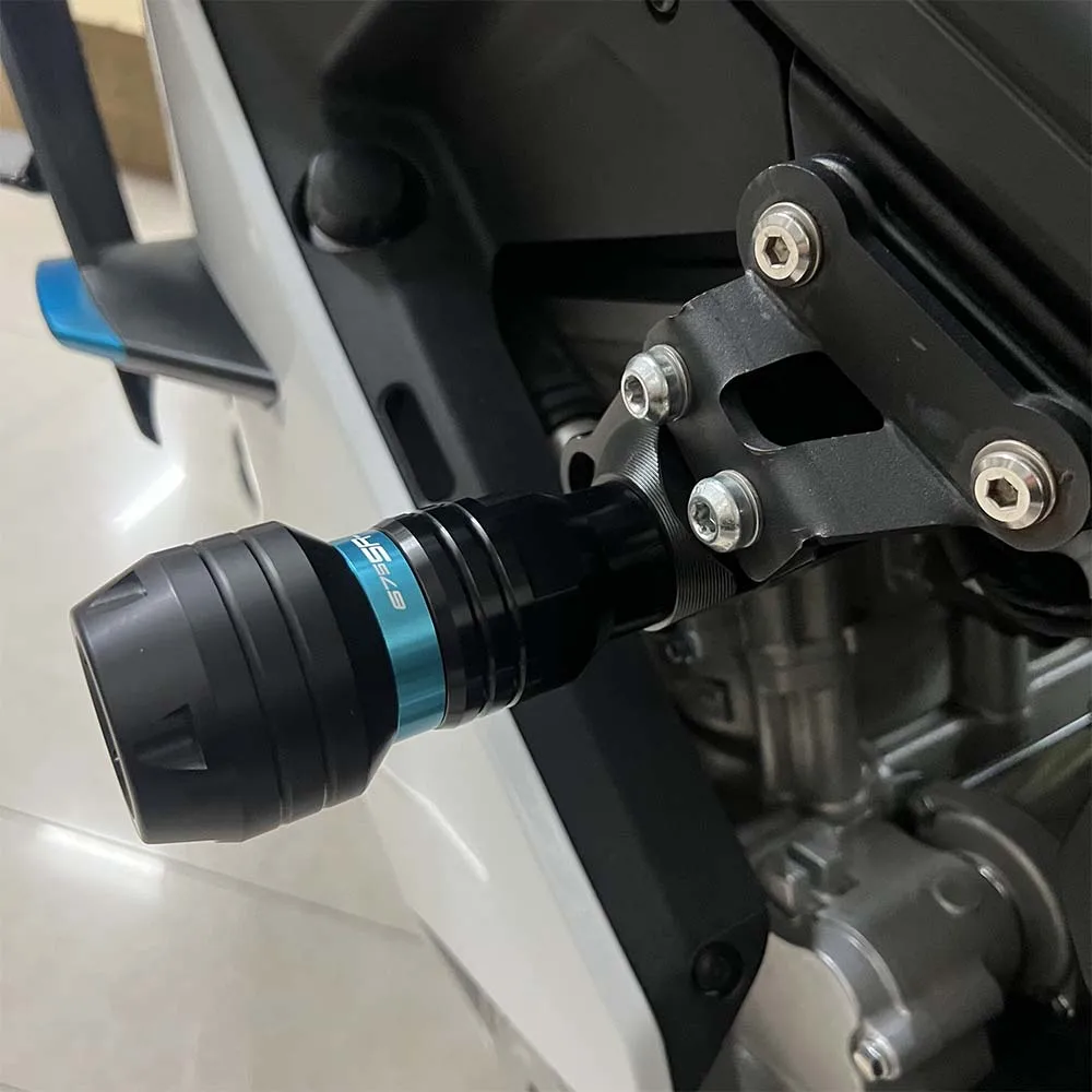새로운 CFMOTO 675SR-R675NK 안티드롭 볼 개조 - 레이싱 범퍼 개조 고강도 알루미늄 액세서리 675 SR R