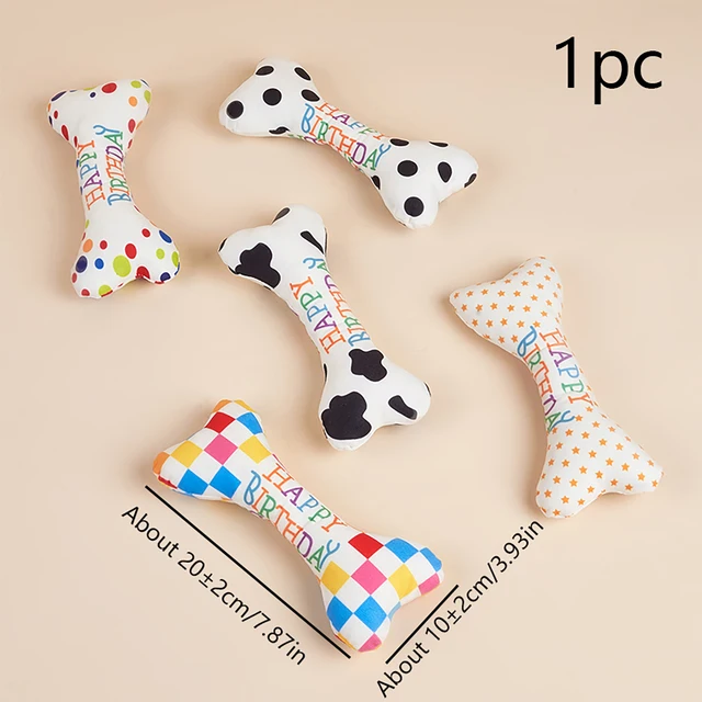 1 pet party birthday gift voice toy, squeaking sound, daily interaction with dogs to relieve boredom 2