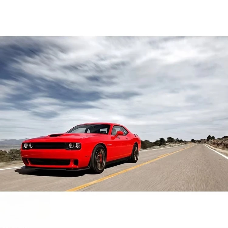 Factory Price Hellcat Style  Car Front Bumper Lip Body Kit for Dodge Challenger 2015-2021