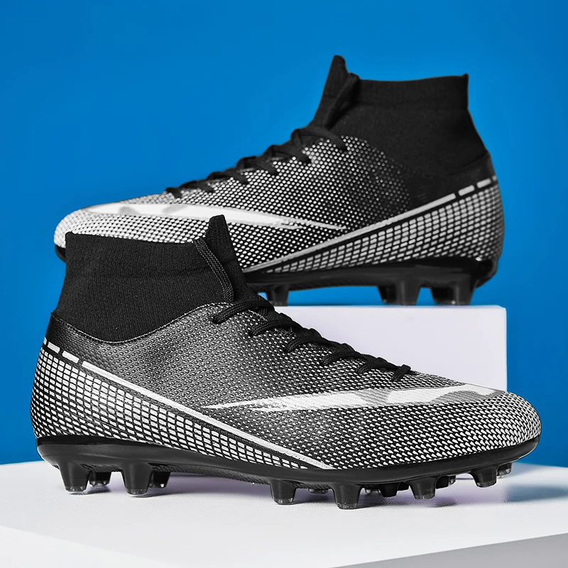 

Soccer Shoes For Men Artificial Grass Ground AG Football Shoes Outdoor Lawn TF Football Boots Turf Football Sneakers 2313