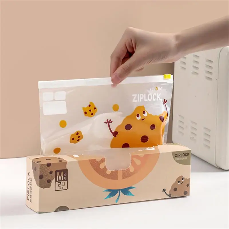 

Съемный Скользящий замок Pe герметичный пакет влагостойкий пакет для хранения