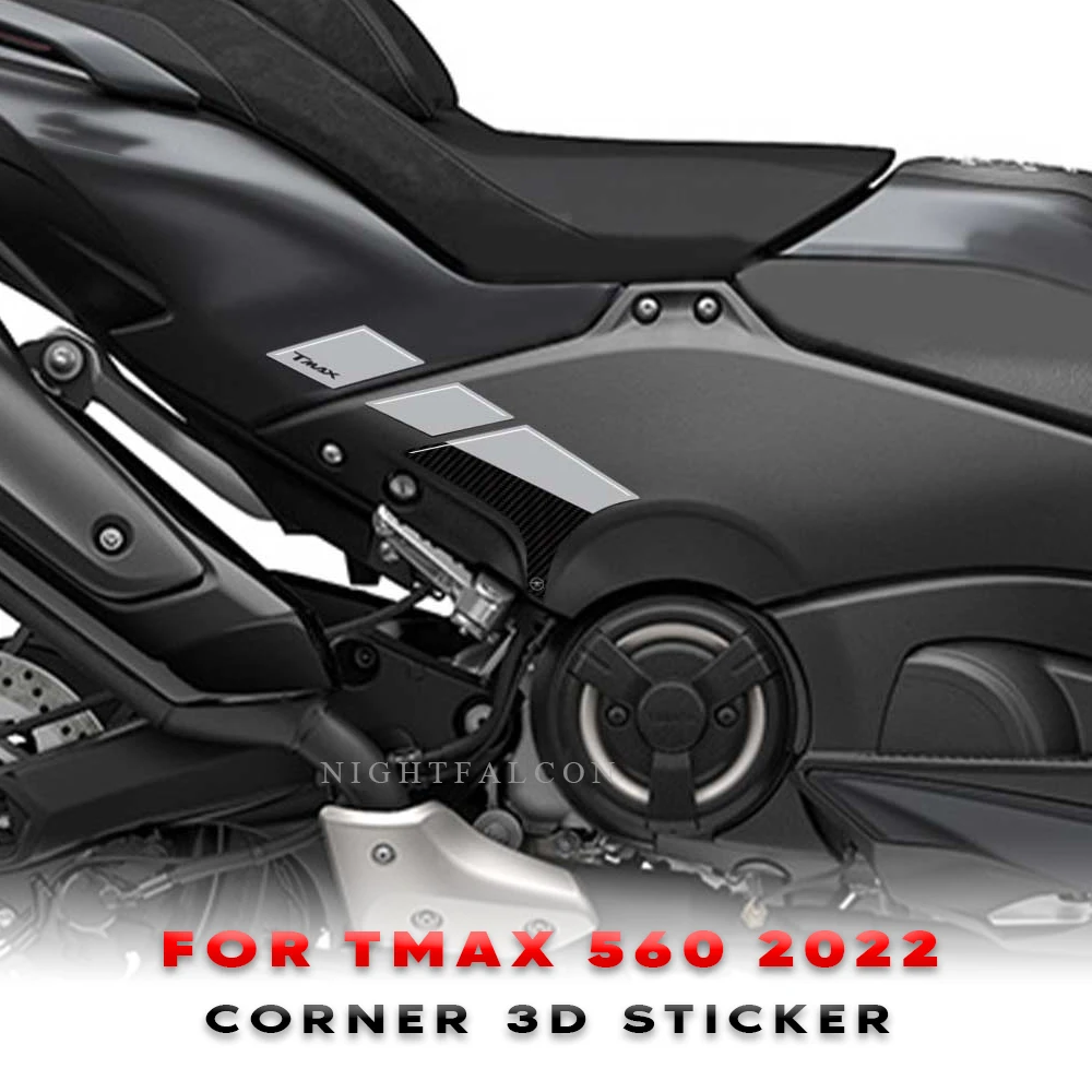 Boomerang Sticker 3D Tank Pad Stickers Oil Gas Protector Cover Decorazione Per Yamaha Tmax 560 2022