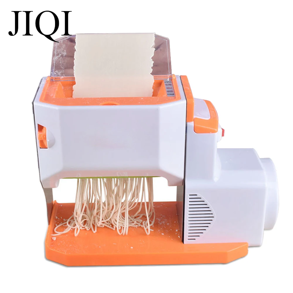 110V/220V Electric Noodle Pressing Machine Commercial Stainless steel Automatic Manual Pasta Maker Dough Spaghetti Cutter Hanger
